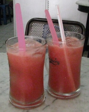 Excellent and refreshing watermelon juice